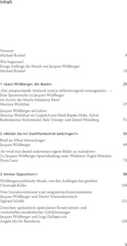 Inhaltsverzeichnis