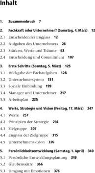 Inhaltsverzeichnis