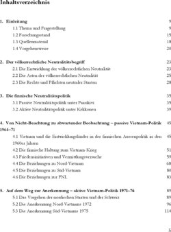 Inhaltsverzeichnis
