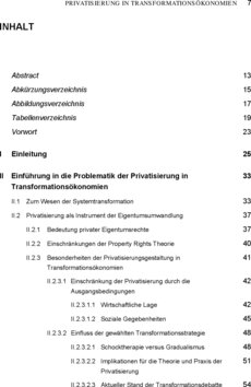 Inhaltsverzeichnis