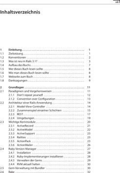 Inhaltsverzeichnis