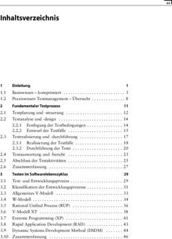 Inhaltsverzeichnis