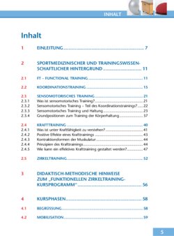 Inhaltsverzeichnis