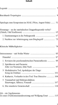 Inhaltsverzeichnis
