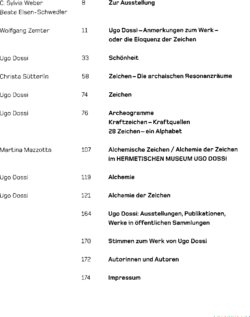 Inhaltsverzeichnis 1