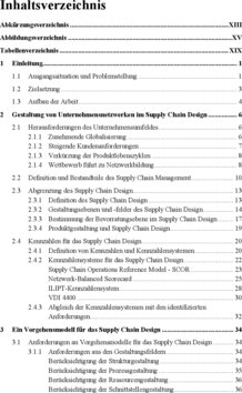 Inhaltsverzeichnis