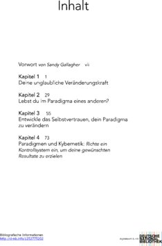 Inhaltsverzeichnis 1