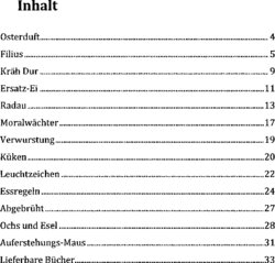 Inhaltsverzeichnis 1