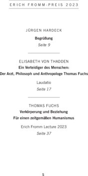 Inhaltsverzeichnis