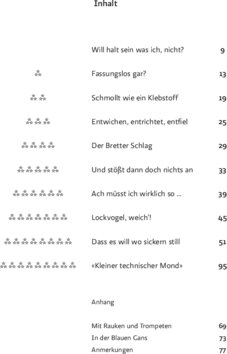 Inhaltsverzeichnis