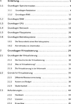 Inhaltsverzeichnis 1