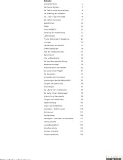 Inhaltsverzeichnis 1