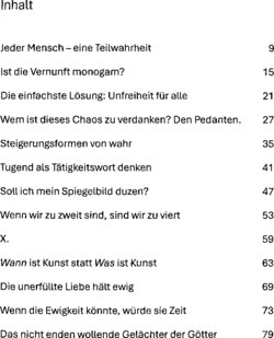 Inhaltsverzeichnis 1