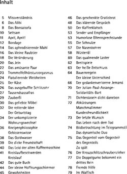 Inhaltsverzeichnis 1