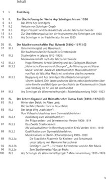 Inhaltsverzeichnis