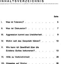 Inhaltsverzeichnis 1