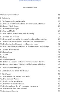 Inhaltsverzeichnis