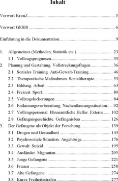 Inhaltsverzeichnis
