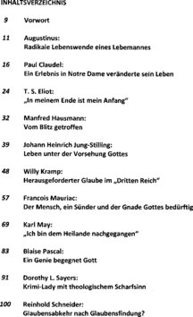 Inhaltsverzeichnis 1