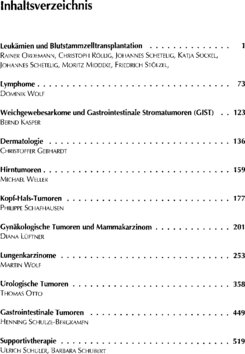 Inhaltsverzeichnis 1