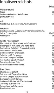 Inhaltsverzeichnis