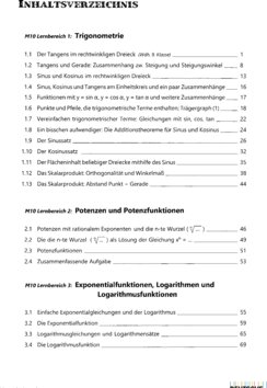 Inhaltsverzeichnis 1