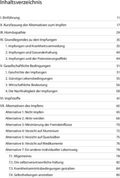 Inhaltsverzeichnis