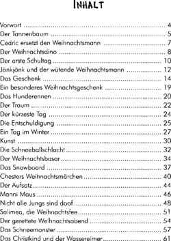 Inhaltsverzeichnis 1