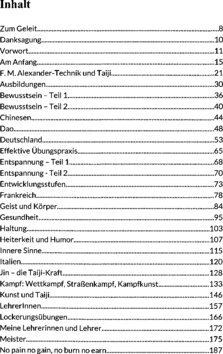 Inhaltsverzeichnis 1