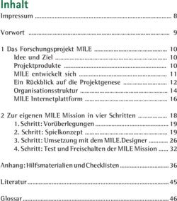 Inhaltsverzeichnis
