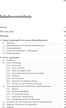 Inhaltsverzeichnis