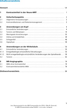 Inhaltsverzeichnis