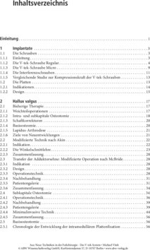 Inhaltsverzeichnis