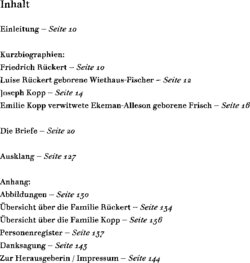 Inhaltsverzeichnis 1