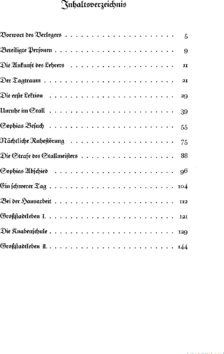 Inhaltsverzeichnis 1