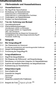 Inhaltsverzeichnis - Lösungen