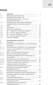 Inhaltsverzeichnis
