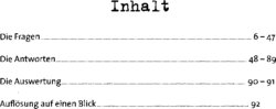 Inhaltsverzeichnis 1