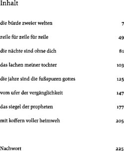 Inhaltsverzeichnis 1