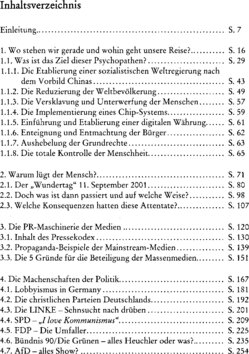 Inhaltsverzeichnis 1