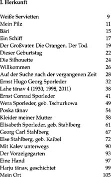 Inhaltsverzeichnis 1