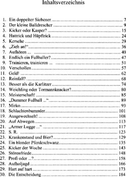Inhaltsverzeichnis 1