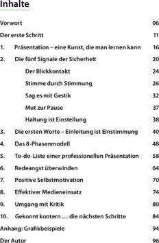 Inhaltsverzeichnis