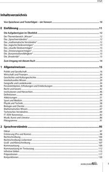 Inhaltsverzeichnis