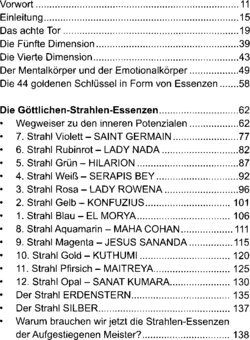 Inhaltsverzeichnis 1