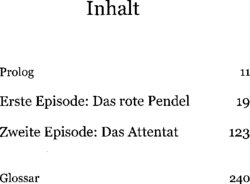 Inhaltsverzeichnis - Schlangenfutter - [Teil 1].