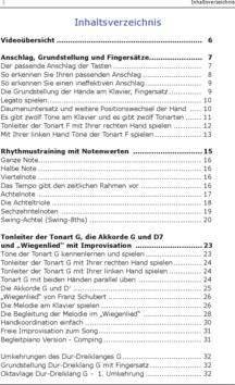 Inhaltsverzeichnis