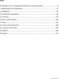 Inhaltsverzeichnis 1