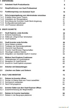 Inhaltsverzeichnis 1