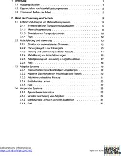 Inhaltsverzeichnis 1